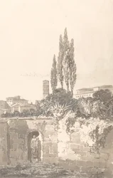 Dans les jardins Farnèse, Rome